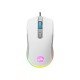 Everest SGM-L1 LUMOS 6400 DPI RGB Ledli Makrolu Beyaz Gaming Oyuncu Mouse