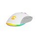 Everest SGM-L1 LUMOS 6400 DPI RGB Ledli Makrolu Beyaz Gaming Oyuncu Mouse