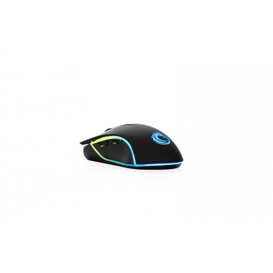 Lunatic HAWK Siyah 6400dpi RGB Ledli Gaming Oyuncu Mouse