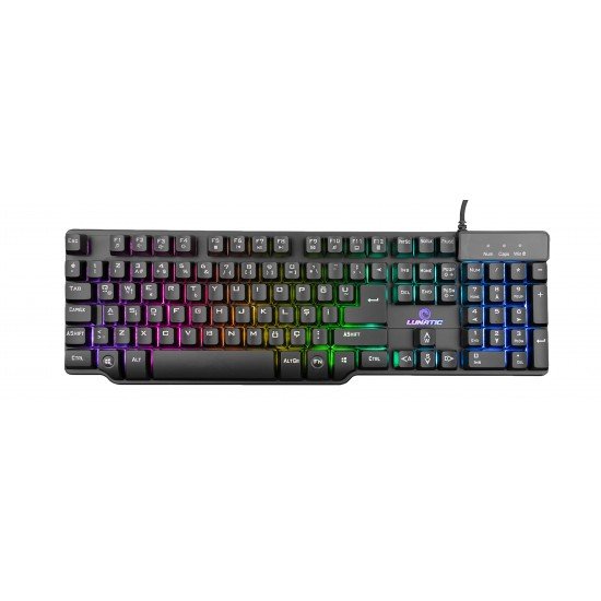 Lunatic Pro RGB Mekanik Klavye 6400 Dpi RGB Mouse 7.1 RGB Kulaklık Oyuncu Set ( Logitech XL Mouse Pad Hediye)