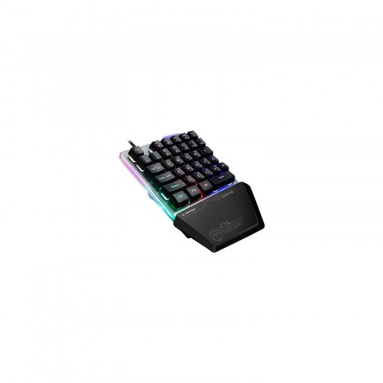 Rampage KB-R24 Rgb Metal Gövdeli Ufak Gaming Klavye + Gaming Mouse Pad