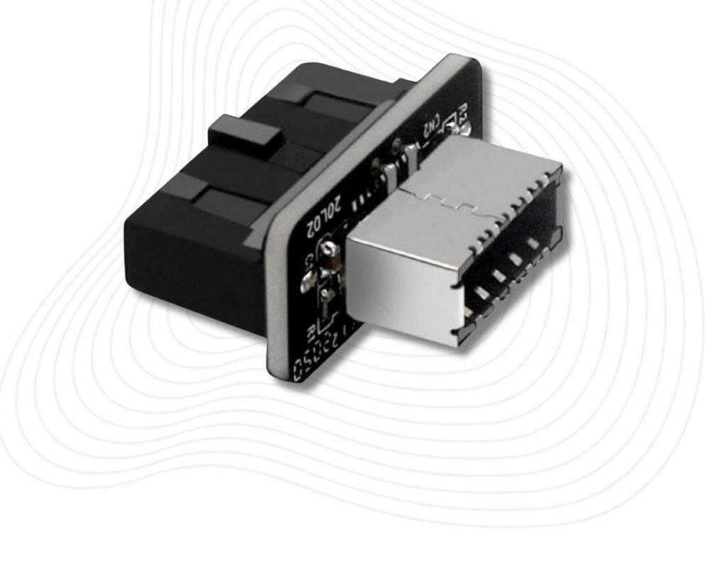 Lunatic 0952 Type-E To USB 3.0 19 PIN Anakart Dişi Erkek Çevirici Dönüştürücü Adaptör