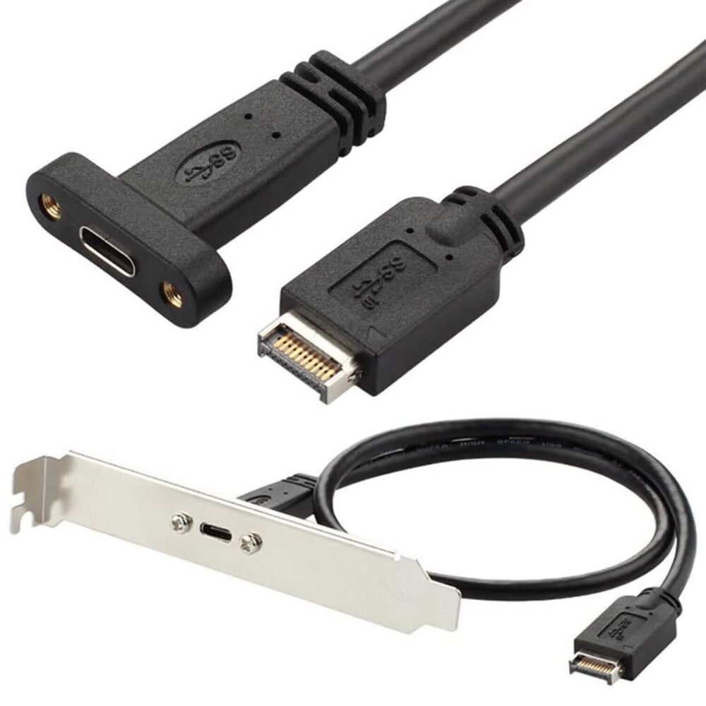 Lunatic 6146 USB type e to type c TYPE-E to TYPE-C 20 pin çevirici kablo