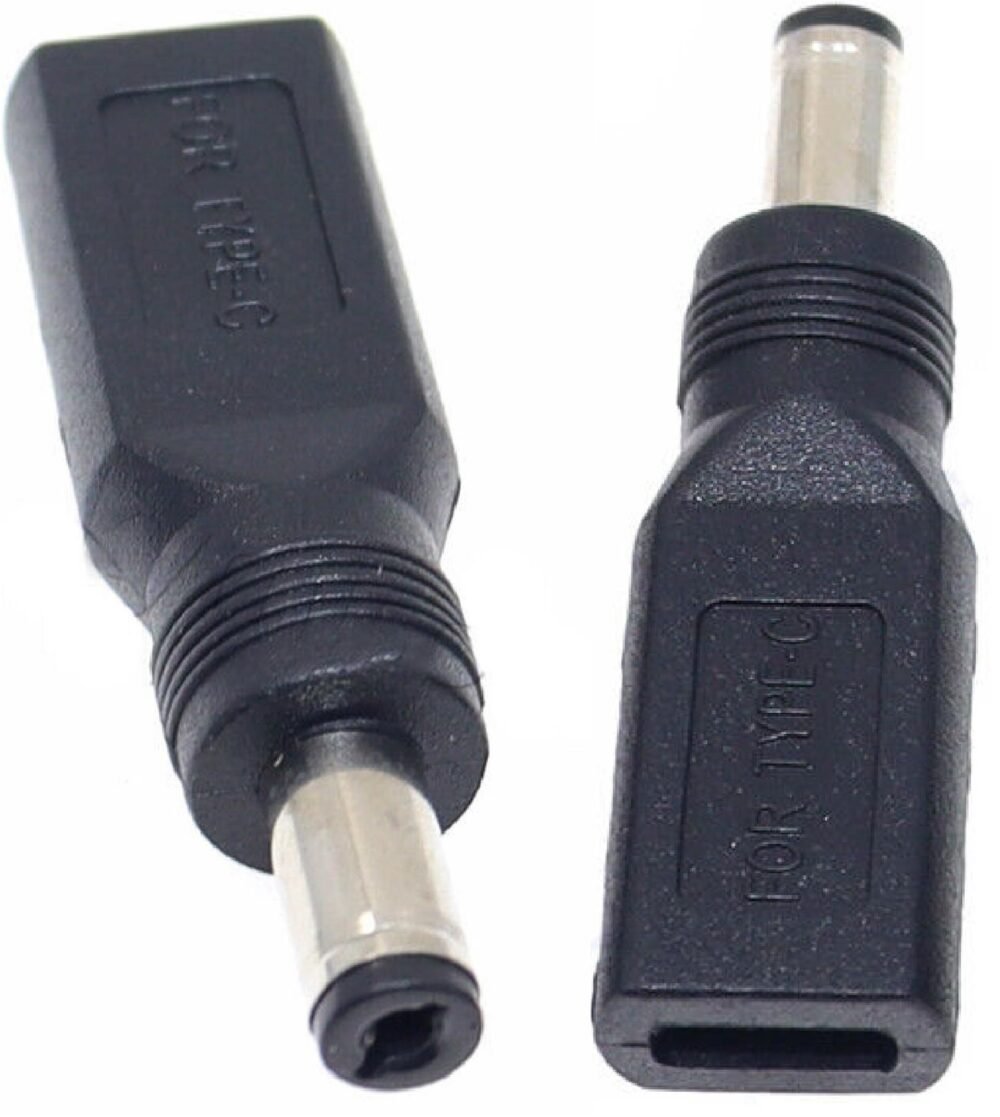 Lunatic 2143 Type C To Dc 5V Pd 5.5*2.1mm Power Şarj Çevirici Dönüştürücü Adaptör