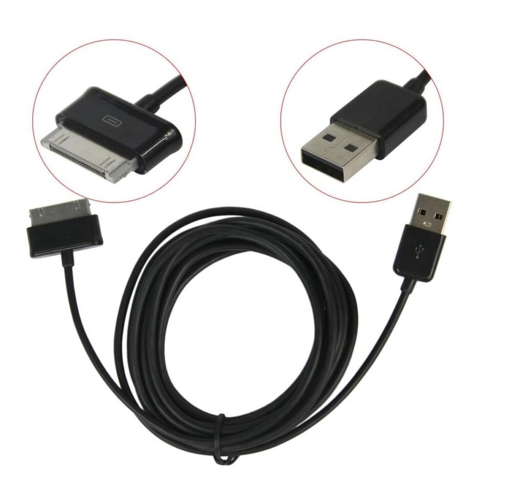Lunatic 4842 Tablet Usb Data Şarj Kablosu (Samsung Galaxy Tab)