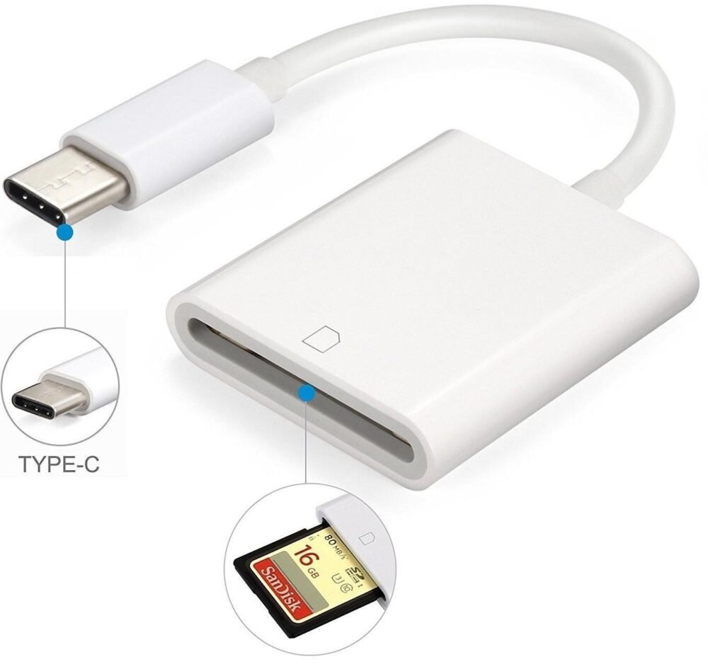 Lunatic 3143 Type C USB 3.1 To Sd Card Reader Kart Okuyucu Sdxc Çevirici Dönüştürücü Adaptör