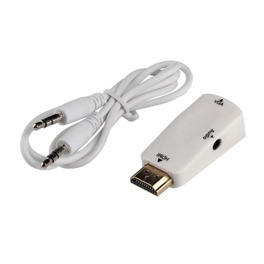 Lunatic 6748 Hdmi To Vga Monitör Çevirici Dönüştürücü Adaptör