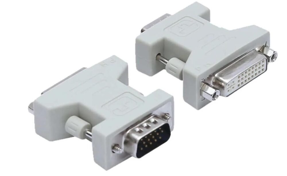 Lunatic 6948 Vga To Dvi 24+5 Dişi Erkek Çevirici Dönüştürücü Adaptör