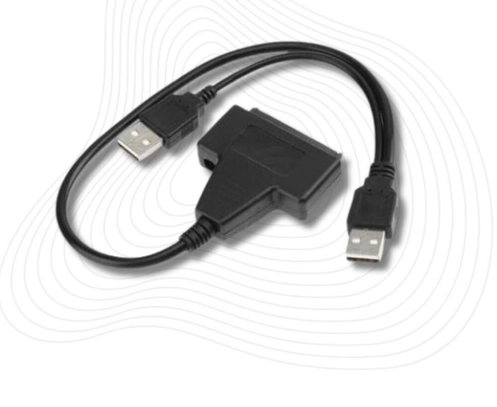 Lunatic 4345 USB 2.0 2.5 3.5 İnç Sata SSD Hdd Hard Disk Dc Güç Çevirici Dönüştürücü Adaptör Kablosu