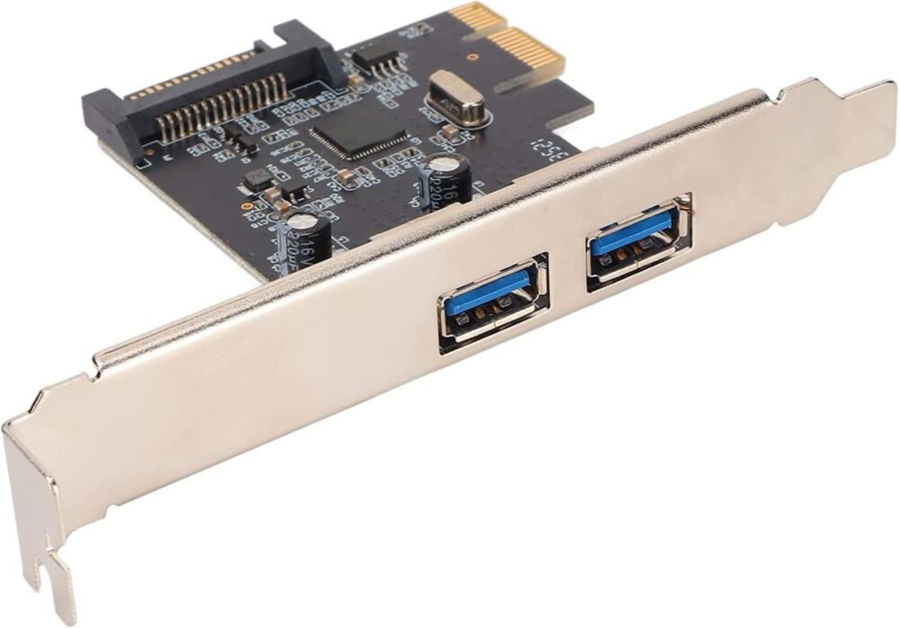 Lunatic 5944 Pci-e Express Usb 3.0 Hub 2 Port Molex Sata Çoklayıcı Çoğaltıcı