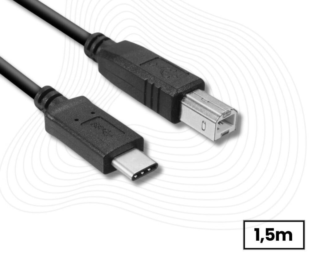 Lunatic 6949 Tpe C To Usb Printer Yazıcı Tarayıcı Ara Bağlantı Kablosu 1.5Metre