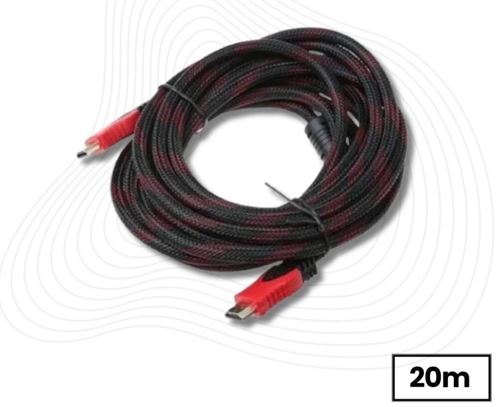 Lunatic 7848 HDMİ Kablosu 20 Metre LCD Laptop 4K FHD Ara Bağlantı Erkek-Erkek TV Kablo Ps3 Ps4 Xbox U