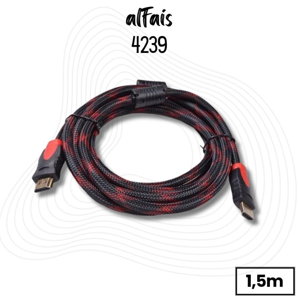 Lunatic 3942 Hdmi Kablosu 1.4b 3D 1.5 Metre Hdmi Görüntü Kablosu