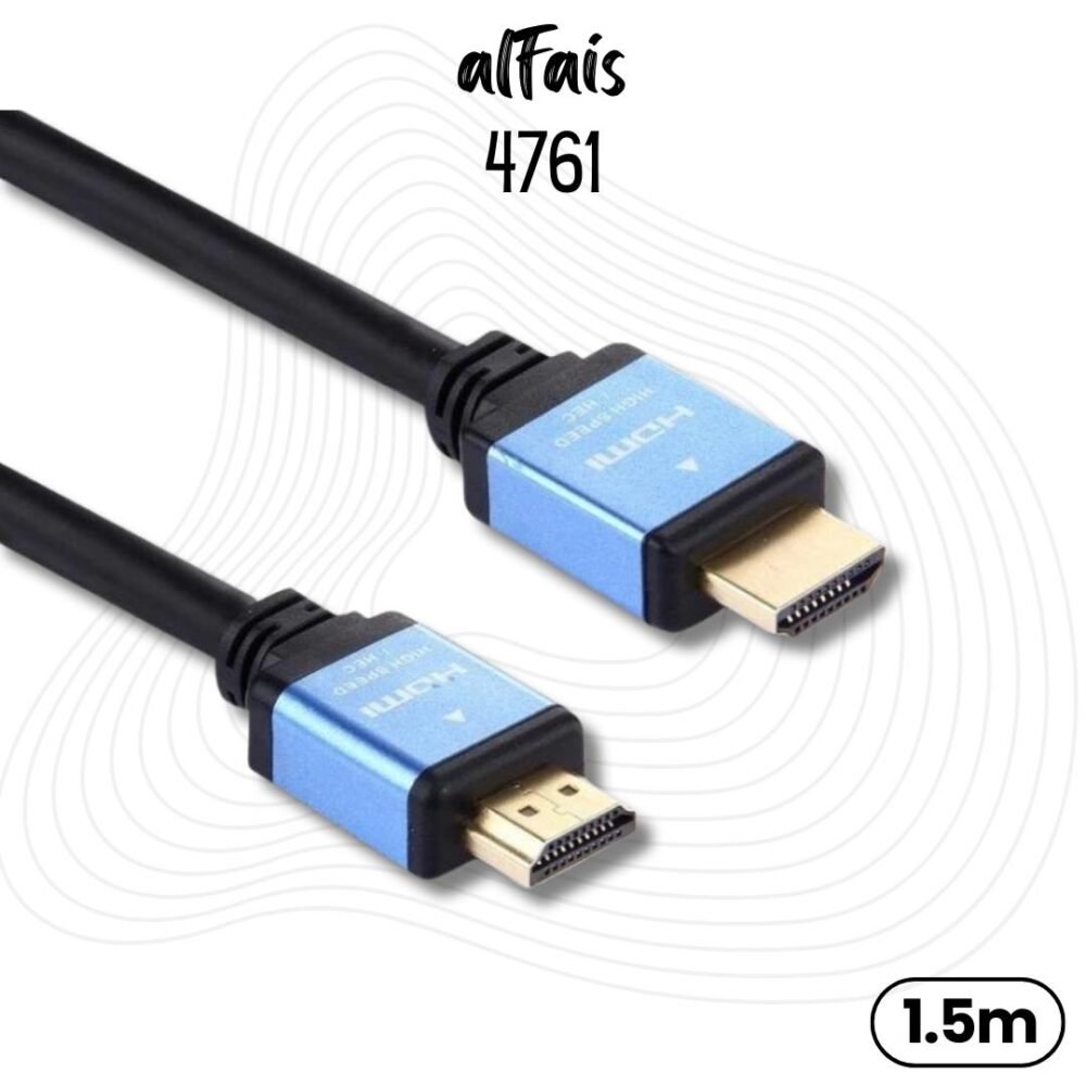 Lunatic 6147 Hdmi 2.0 Lcd Laptop Monitör Görüntü Kablosu 4k Uhd 1.5 Metre