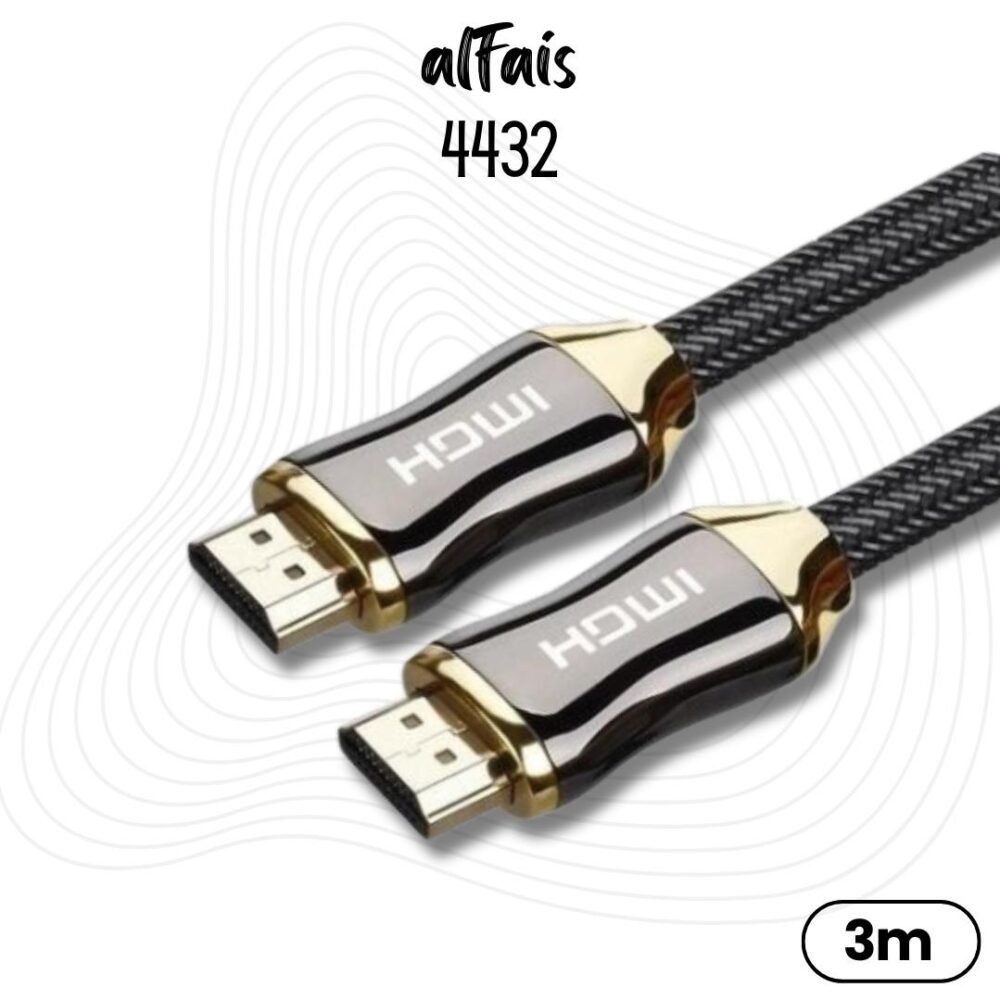 Lunatic 3244 Hdmi 2.0 Görüntü Tv Monitör Kablosu 4K UHD 3 Metre