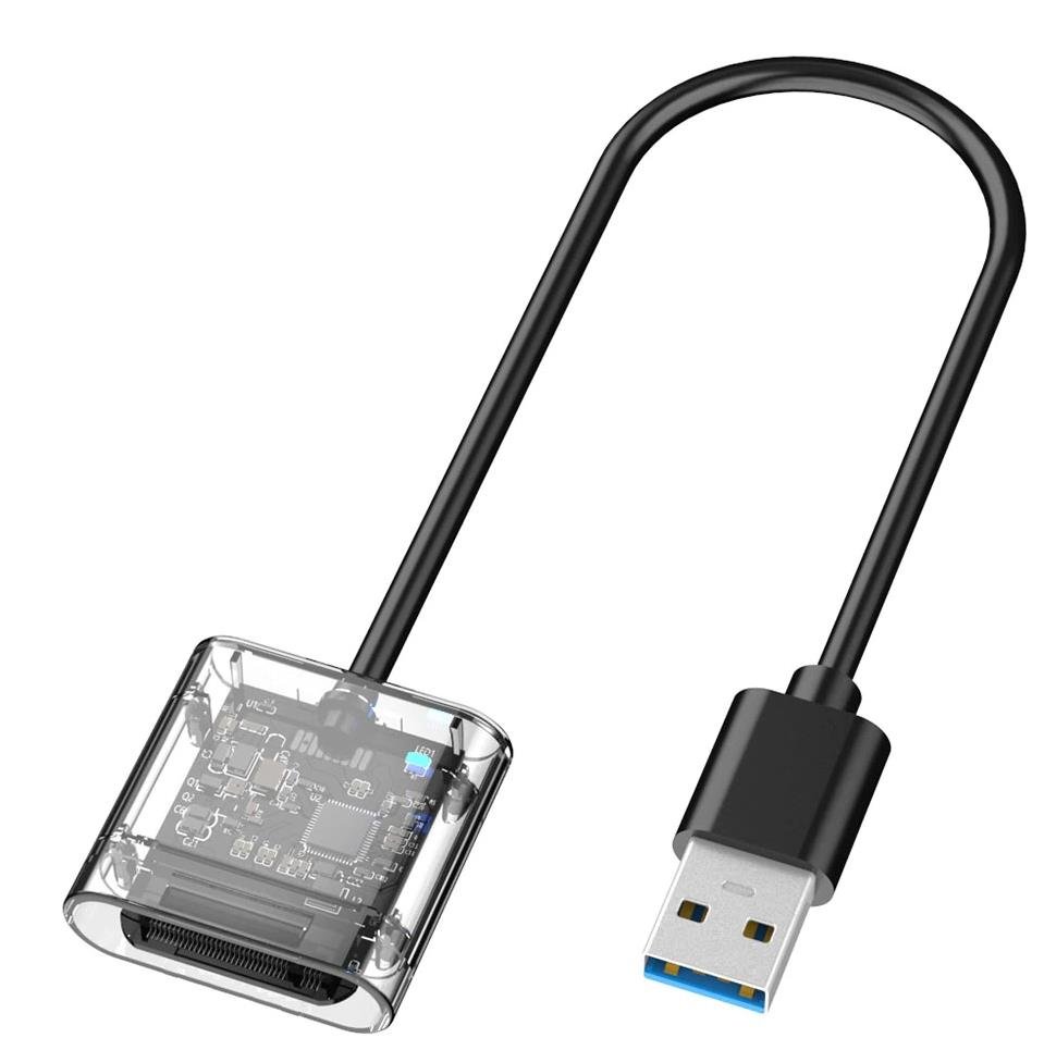 02122022153759.jpeg Lunatic 3052 M.2 Sata To Usb 3.0 Gen1 Ngff Ssd 5gbps Harddisk Kutu Çevirici Adaptör - Görsel 1