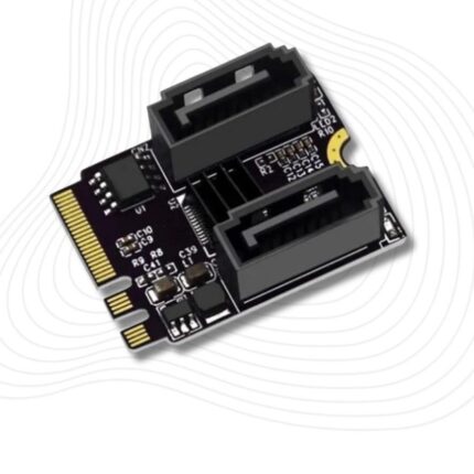 Lunatic 2447 M.2 Key A+E to SATA3.0 Expansion WiFi Port Çevirici Çoklayıcı Adaptör