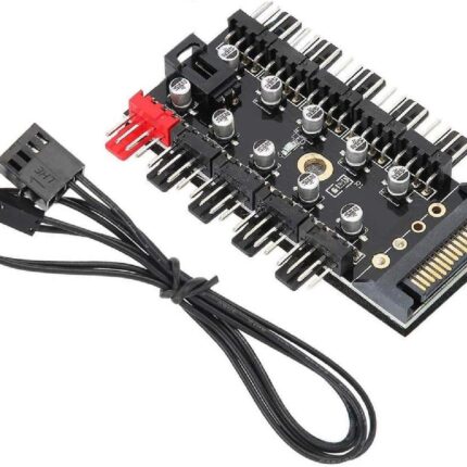 Lunatic 8849 10 Port Fan Power Sata Güç Switch Pwm Çoklayıcı