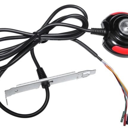 Lunatic 9050 Anakart Power Supply Ve Reset Açma Kapama Butonu Kablosu Switch On/off Led Işıklı