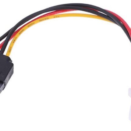 Lunatic 4348 Sata Kasa Hdd Dişi Erkek 4 pin Power Molex Güç Kablosu 20 cm