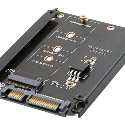 Lunatic 5843 B+M Key M.2 NGFF SSD To 2.5 Sata HDD Harddisk Kutusu