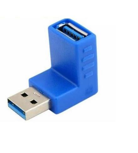 21122021113641.jpeg Lunatic 1850 Usb 3.0 Dirsek 90 Derece Bağlantı Çevirici Döönüştürücü - Görsel 1