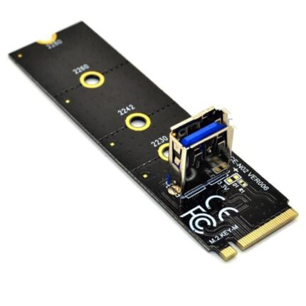 Lunatic 4444 Ngff M2 Ssd To Usb 3.0 Pci-e 1x 16x Çevirici Dönüştürücü Riser Kart Adaptörü