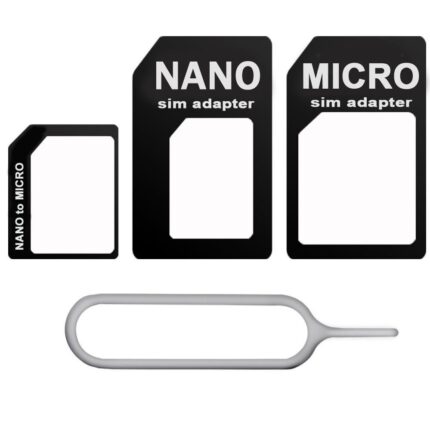 Lunatic 3850 Nano Micro Mikro Sim Çevirici Dönüştürücü İğne Adaptör Set