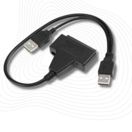 Lunatic 4345 USB 2.0 2.5 3.5 İnç Sata SSD Hdd Hard Disk Dc Güç Çevirici Dönüştürücü Adaptör Kablosu