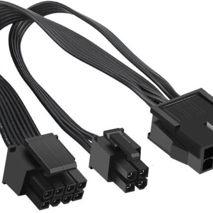 Lunatic 9546 EPS 12V CPU Dişi To ATX 8+4 Pin Power Supply Çevirici Dönüştürücü Adaptör Kablosu