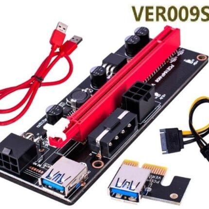 Lunatic 4248 Pcı E Express 1X To 16X Usb 3.0 009s Riser Yükseltici Uzatma Kartı 008s