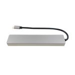 Lunatic 7020 USB Type-C Hub Dönüştürücü 8 in 1 Çoklayıcı - HDMI, 2 Adet USB 3.0, 2 Adet USB C, SD/MicroSD, Ethernet - Çevirici 8li Port USB C Adaptör Bağlantı Noktası Ara Kablo - Görsel 3