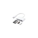 Alfais 5232 USB Type-C Kart Okuyucu – Hızlı Veri Transferi, SD/MicroSD/TF Kart Desteği, Tak Çalıştır Özellikli - Görsel 3