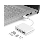 Alfais 5232 USB Type-C Kart Okuyucu – Hızlı Veri Transferi, SD/MicroSD/TF Kart Desteği, Tak Çalıştır Özellikli - Görsel 4