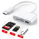 Alfais 5232 USB Type-C Kart Okuyucu – Hızlı Veri Transferi, SD/MicroSD/TF Kart Desteği, Tak Çalıştır Özellikli - Görsel 10