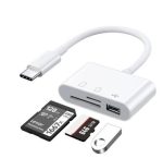 Lunatic 3252 Usb Type C To Sd Microsd Tf Kart Okuyucu Usb 3in1 Çevirici Dönüştürücü Adaptör