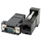 Lunatic 6859 VGA Extender RJ45 CAT5/CAT6/CAT7 Uzatıcı Çevirici (2'li Paket) - Görsel 2