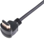 Lunatic 8446 Hdmi Dişi Erkek Uzatma 90 Derece Dirsek Çevirici Dönüştürücü Kablosu - Görsel 5