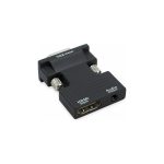 Lunatic 9944 Ses Destekli HDMI To VGA Monitör Çevirici Adaptör Uyumlu HDMI Bağlantı Tipi - Görsel 3
